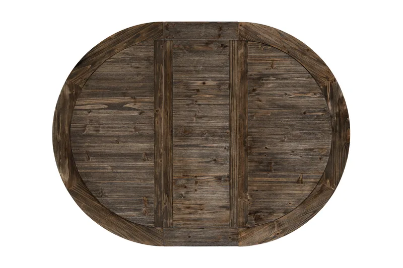 Lyon Förlängningsbart Matbord 160 cm Ovalt - Natur - Möbler - Bord