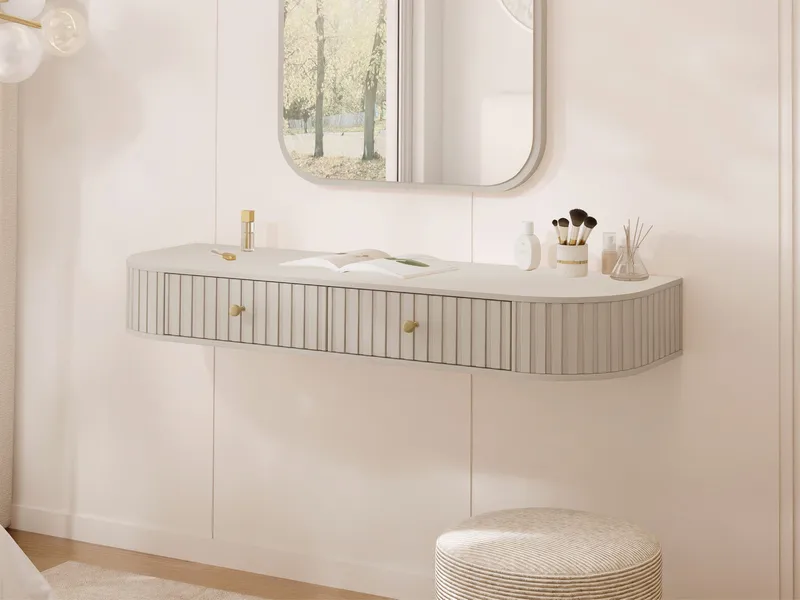 Maggio Sminkbord 123 cm - beige - Möbler - Bord