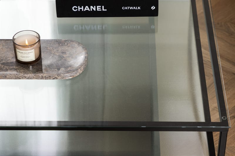 Maglehem Soffbord 90x90x37,5 cm - Svart - Möbler - Bord