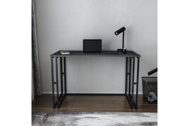 Malem Skrivbord 60x74,8x120 cm - Svart/Antracit - Möbler - Bord