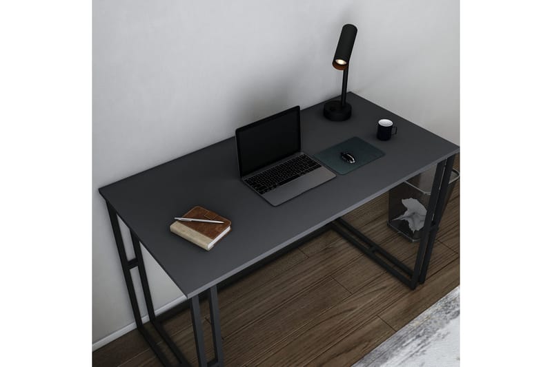 Malem Skrivbord 60x74,8x120 cm - Svart/Antracit - Möbler - Bord