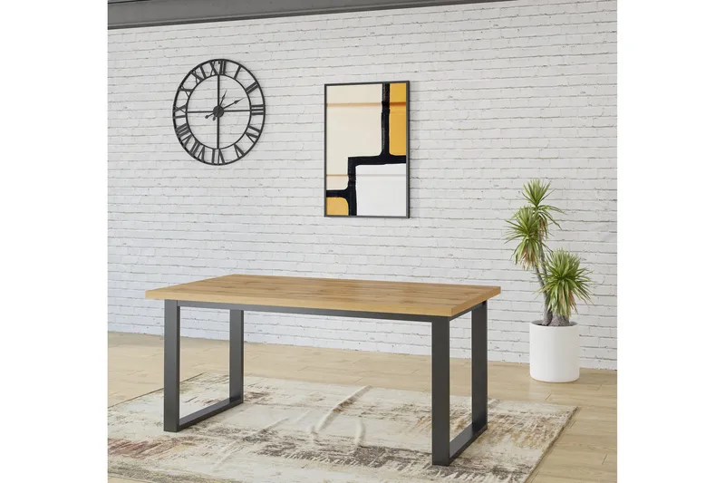 Malissa Förlängningsbart Matbord 170/220 cm - Natur - Möbler - Bord