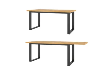 Malissa Förlängningsbart Matbord 170/220 cm - Natur - Möbler - Bord