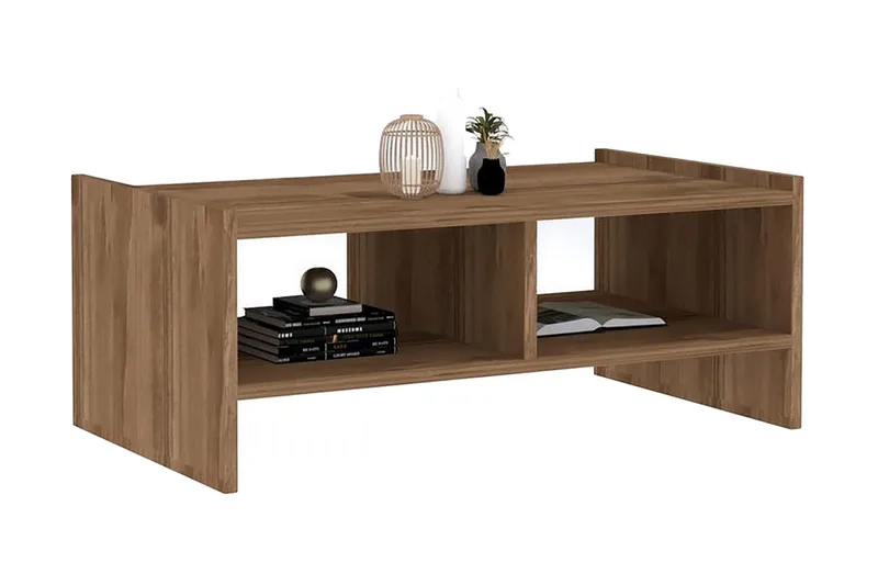 Malling Soffbord 90x35x90 cm - Brun - Möbler - Bord