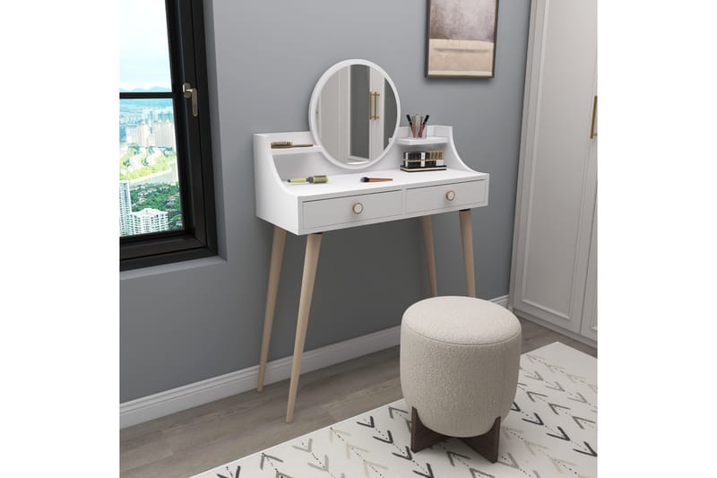 Mamt Sminkbord 90 cm Vit - Möbler - Bord