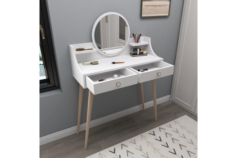 Mamt Sminkbord 90 cm Vit - Möbler - Bord