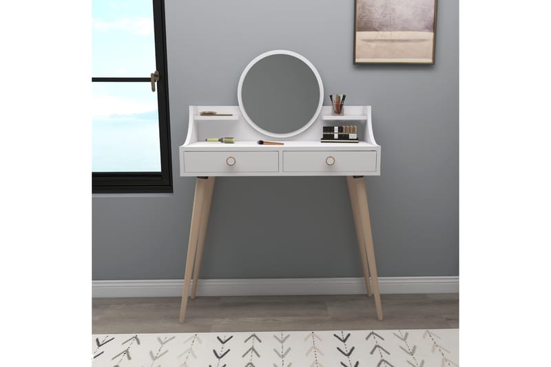 Mamt Sminkbord 90 cm - Vit - Möbler - Bord