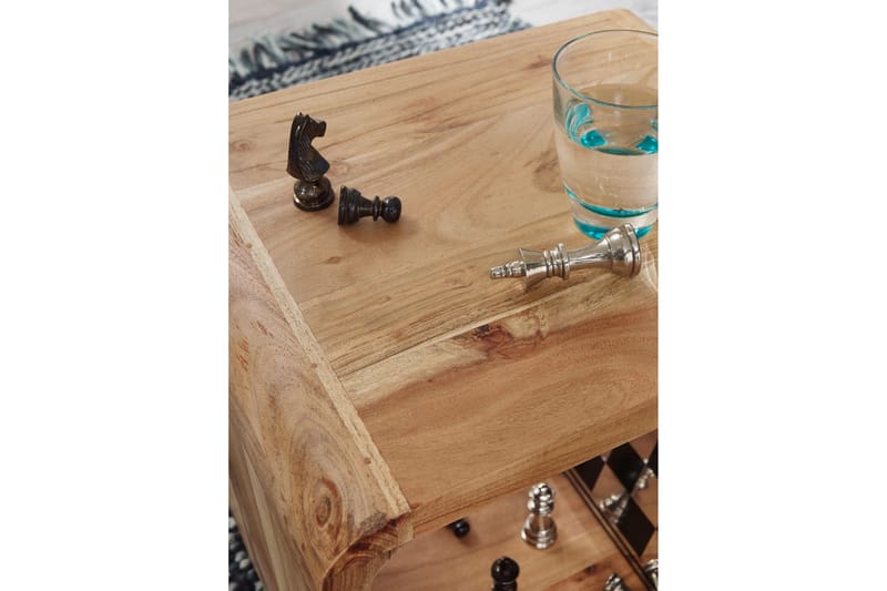 Mancheno Satsbord 36 cm 2 Bord - Akacia - Möbler - Bord