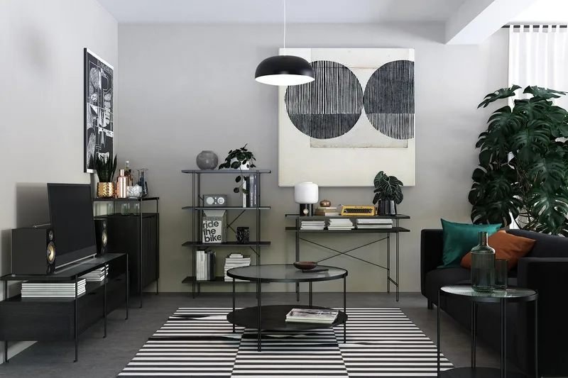 Marinko Skrivbord - Svart - Möbler - Bord