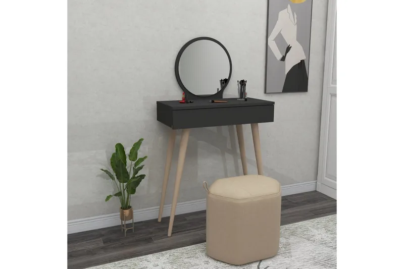 Markas Sminkbord 72 cm, Antracit