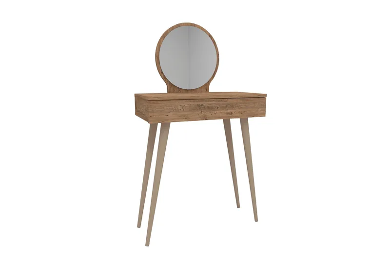 Markas Sminkbord 72 cm, Brun