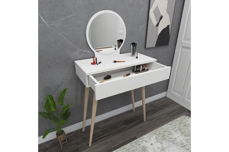 Markas Sminkbord 72 cm - Vit - Möbler - Bord