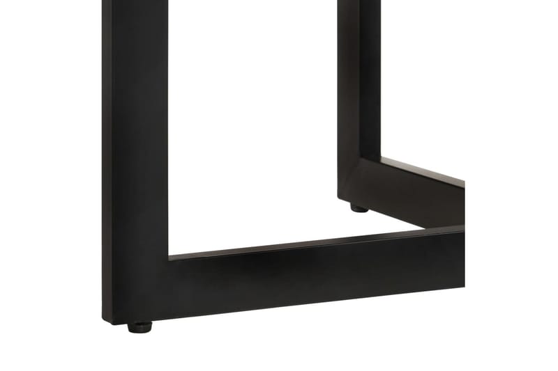 Matbord 110x75 cm massivt återvunnet trä - Flerfärgsdesign - Möbler - Bord