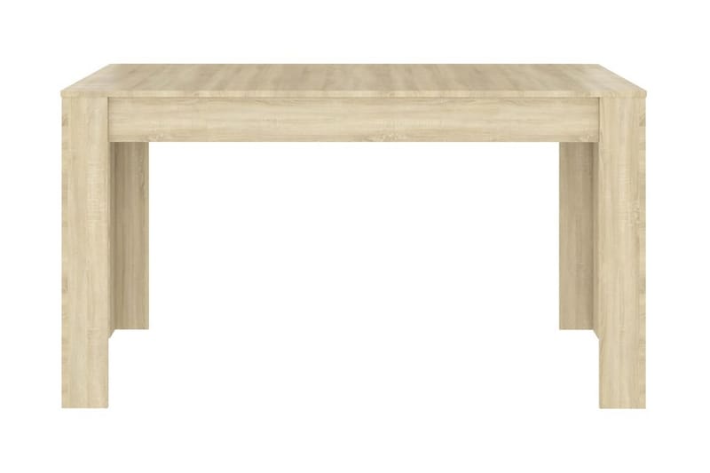 Matbord sonoma-ek 140x74,5x76 cm spånskiva - Brun - Möbler - Bord