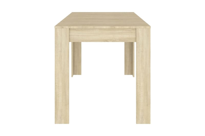 Matbord sonoma-ek 140x74,5x76 cm spånskiva - Brun - Möbler - Bord