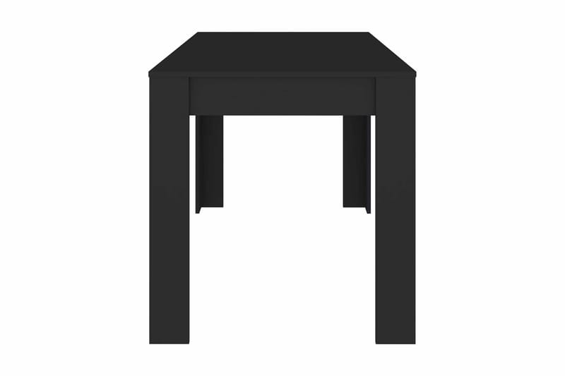 Matbord svart 140x74,5x76 cm spånskiva - Svart - Bord - Matbord & köksbord