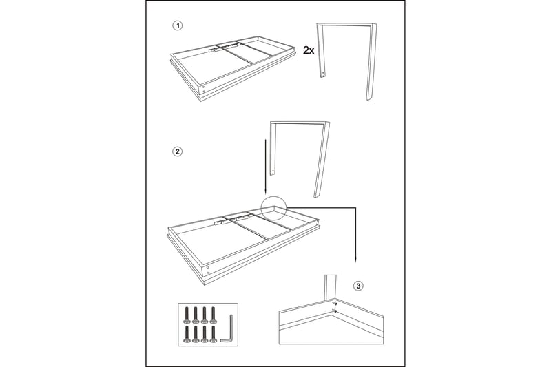 Matbord - Svart|Ek - Bord - Matbord & köksbord