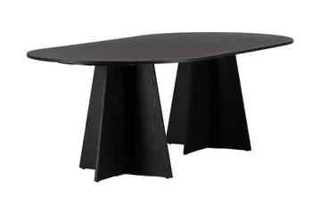 Matbord Venture Home Bootcut Matbord 230x115x75 cm Oval Black - Möbler - Bord