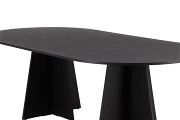 Matbord Venture Home Bootcut Matbord 230x115x75 cm Oval Black - Möbler - Bord