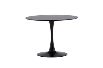 Matbord Venture Home Glade Matbord 100x74 cm Runt Black - Möbler - Bord