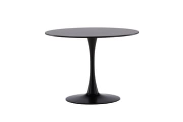 Matbord Venture Home Glade Matbord 100x74 cm Runt Black - Möbler - Bord
