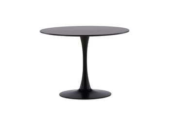 Matbord Venture Home Glade Matbord 100x74 cm Runt Black - Möbler - Bord