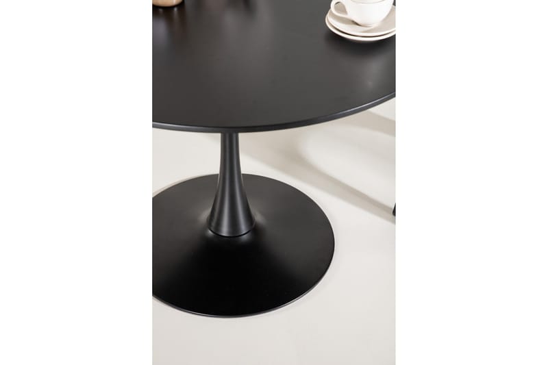 Matbord Venture Home Glade Matbord 100x74 cm Runt Black - Möbler - Bord
