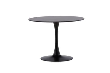 Matbord Venture Home Glade Matbord 100x74 cm Runt Black - Möbler - Bord