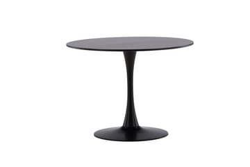 Matbord Venture Home Glade Matbord 100x74 cm Runt Black - Möbler - Bord
