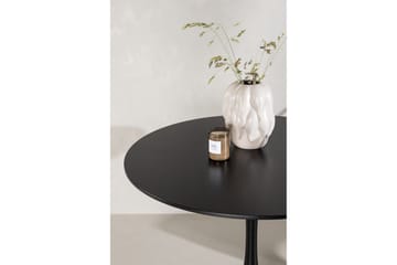 Matbord Venture Home Glade Matbord 100x74 cm Runt Black - Möbler - Bord