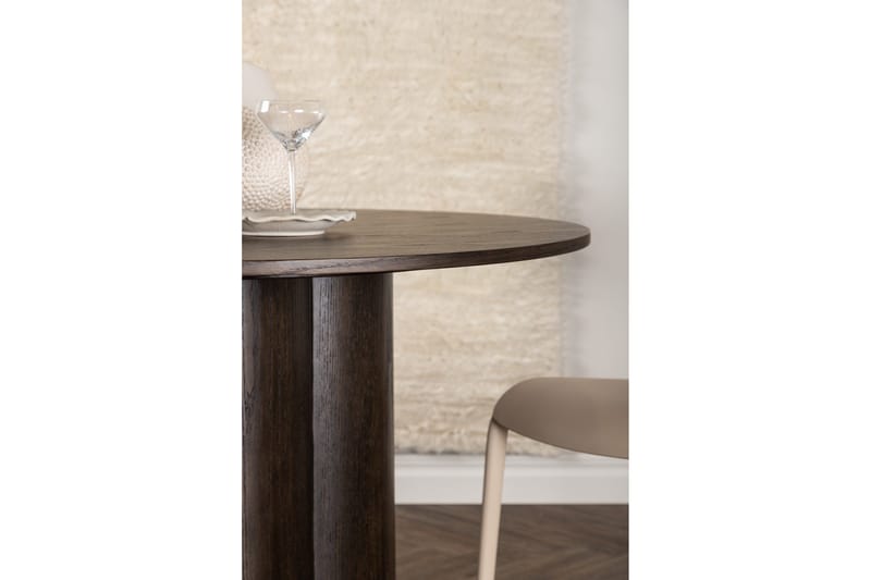 Matbord Venture Home Olivia Matbord 110 cm Runt Brown 110 cm - Möbler - Bord