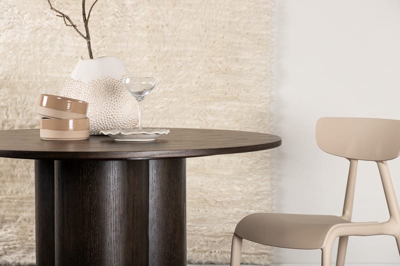 Matbord Venture Home Olivia Matbord 110 cm Runt Brown 110 cm - Möbler - Bord