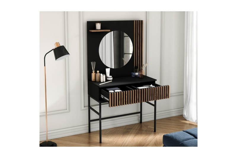 Meorati Sminkbord 85x60 cm Brun - Möbler - Bord
