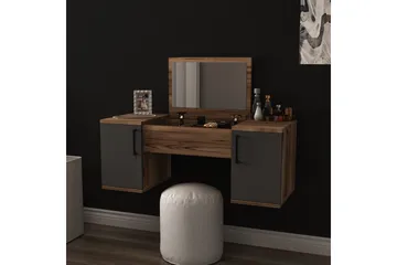 Mercan Sminkbord 100 cm - Ljusbrun/Antracit - Möbler - Bord