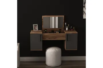 Mercan Sminkbord 100 cm - Ljusbrun/Antracit - Möbler - Bord
