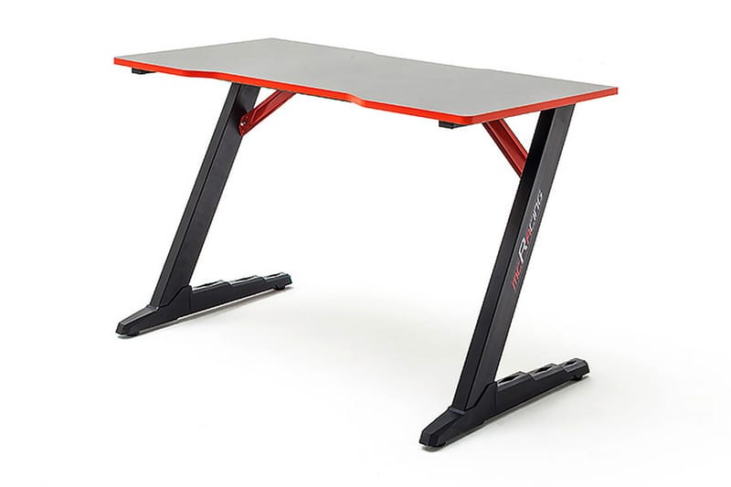 MIDPINES Gamingbord 120 cm Röd/Svart - Bord - Gamingbord & datorbord