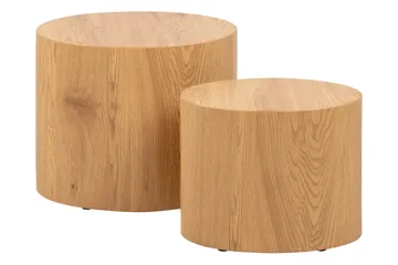 Mirol Satsbord 48 cm Ovalt - Brun - Möbler - Bord