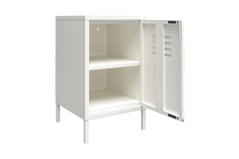 Mission District Sidobord 38x40 cm Vit - Dorel Home - Möbler - Bord