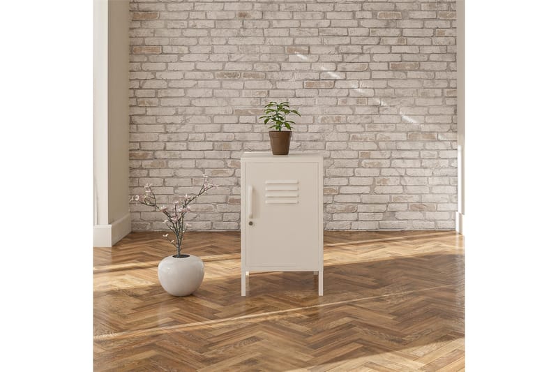 Mission District Sidobord 38x40 cm Vit - Dorel Home - Möbler - Bord