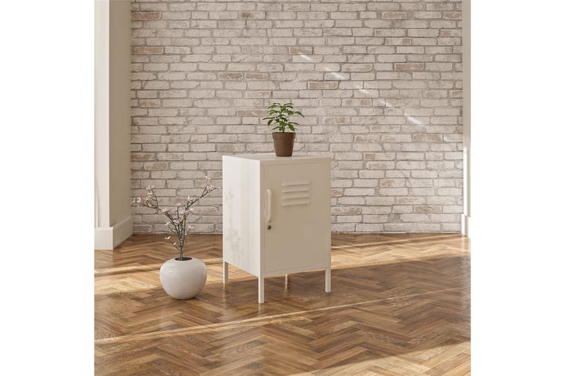 Mission District Sidobord 38x40 cm Vit - Dorel Home - Möbler - Bord