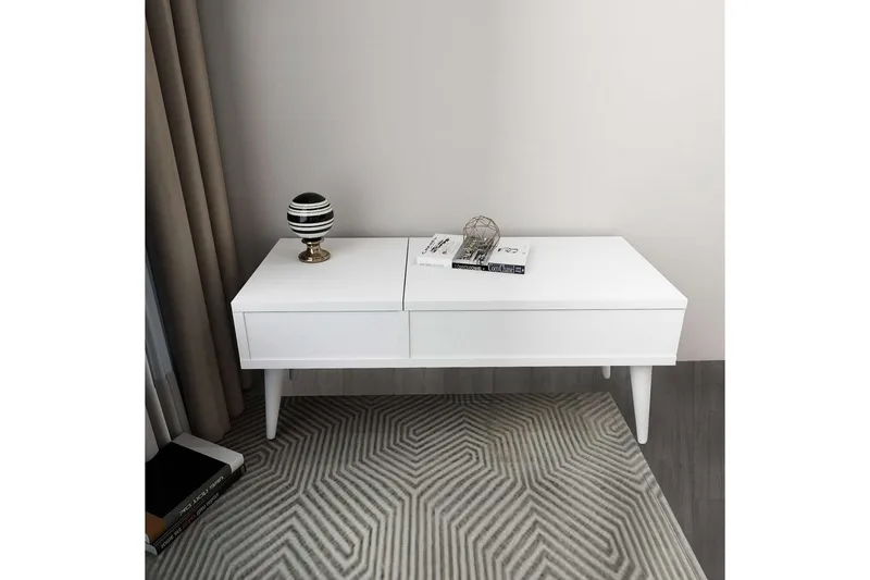 Morven Sminkbord 79,4 cm - Vit - Möbler - Bord