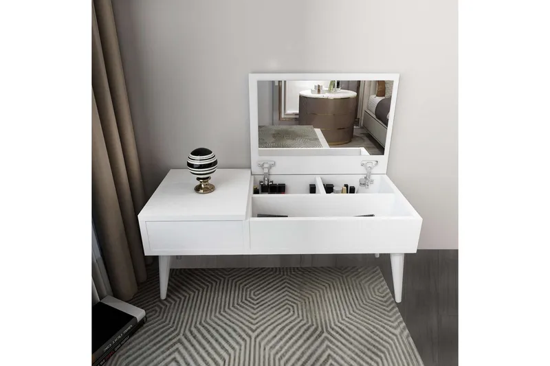 Morven Sminkbord 79,4 cm - Vit - Möbler - Bord