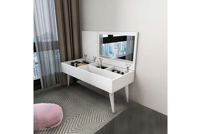 Morven Sminkbord 79,4 cm - Vit - Möbler - Bord