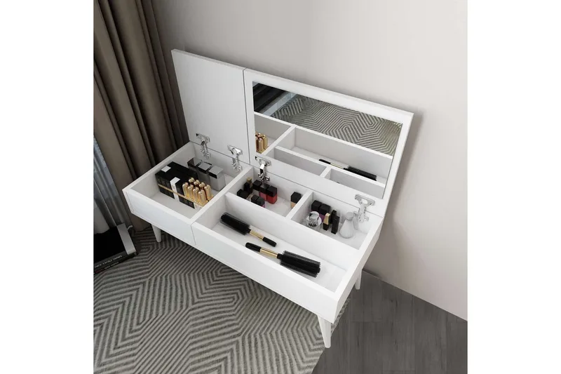 Morven Sminkbord 79,4 cm - Vit - Möbler - Bord