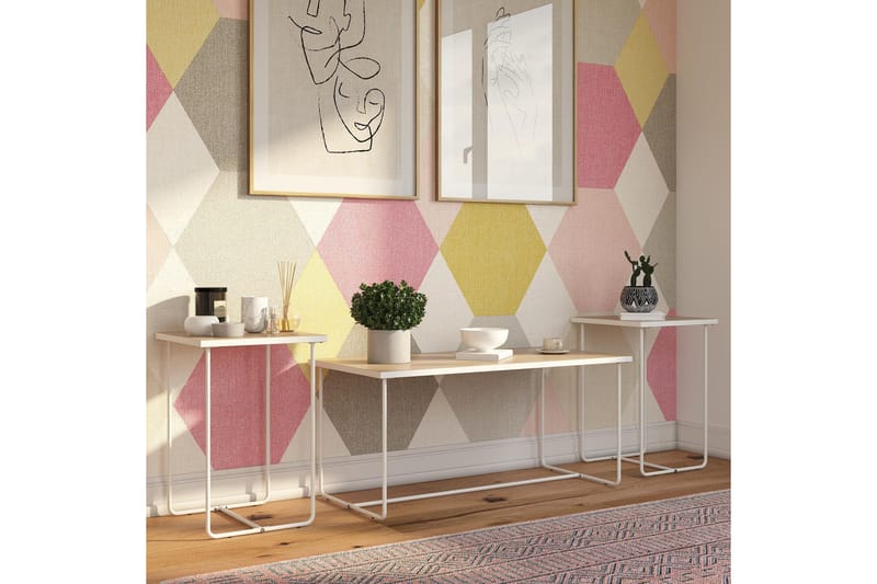 Nadzeya Soffbord Set - Natur - Möbler - Bord