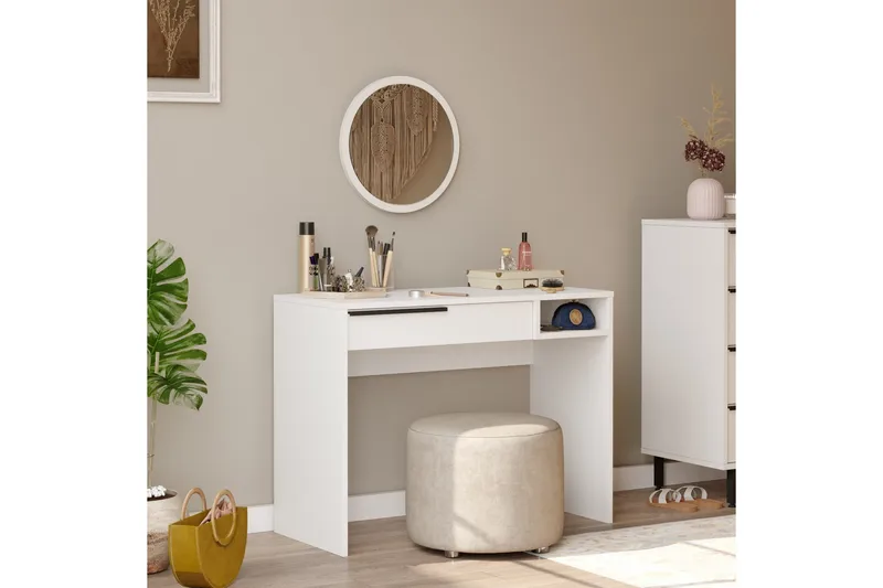 Naho Sminkbord 100 cm - Vit - Möbler - Bord