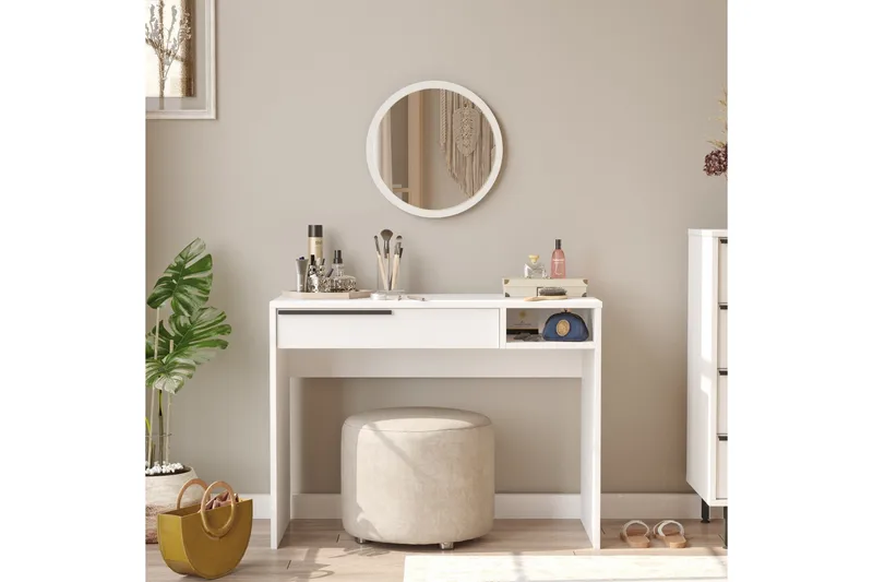 Naho Sminkbord 100 cm - Vit - Möbler - Bord
