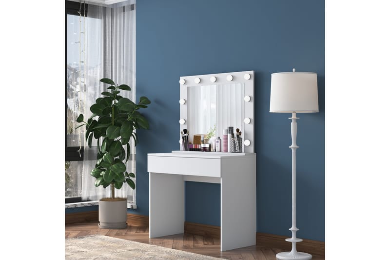 Naomori Sminkbord 90 cm Vit - Möbler - Bord