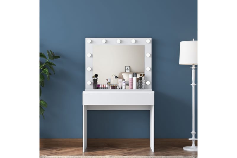 Naomori Sminkbord 90 cm Vit - Möbler - Bord