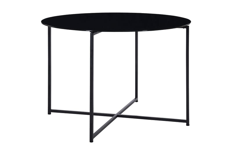 NIJOU Matbord 110cm Glas/Metall - Glas/Metall - Möbler - Bord